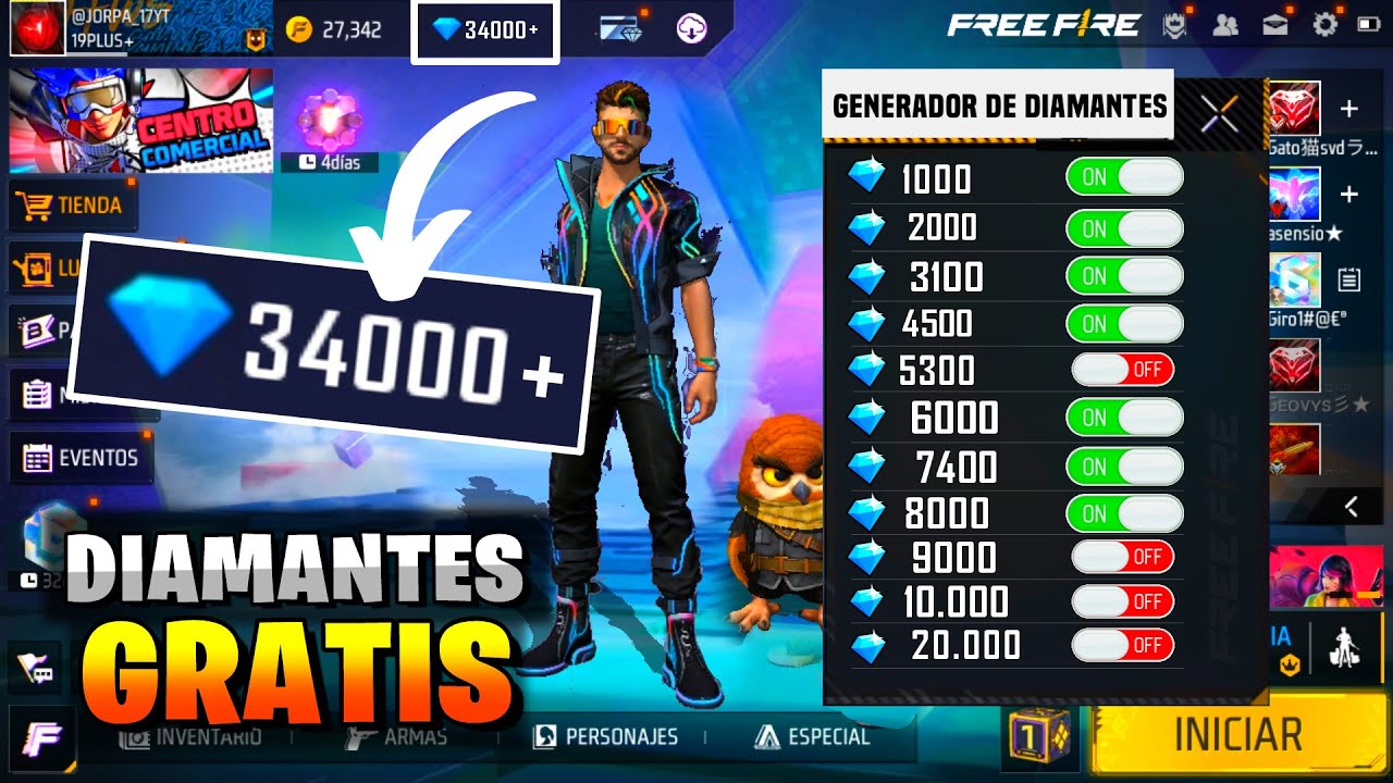 descubre el generador confiable de diamantes para free fire que estabas buscando