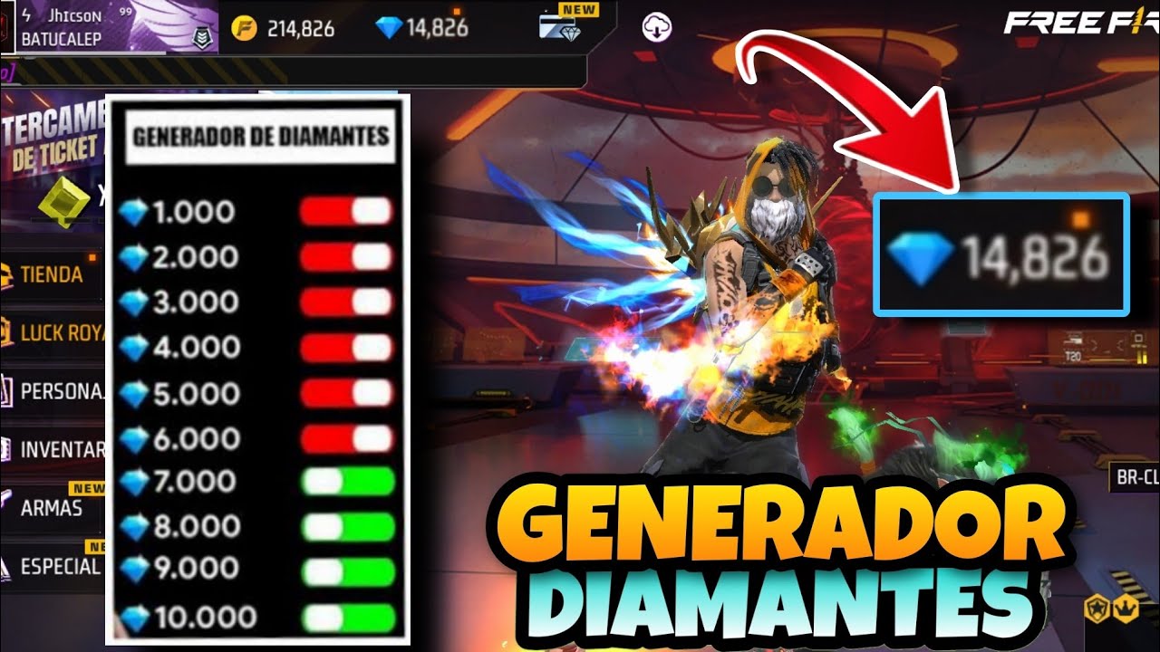 descubre si realmente existe un generador de diamantes para free fire con esta guia completa