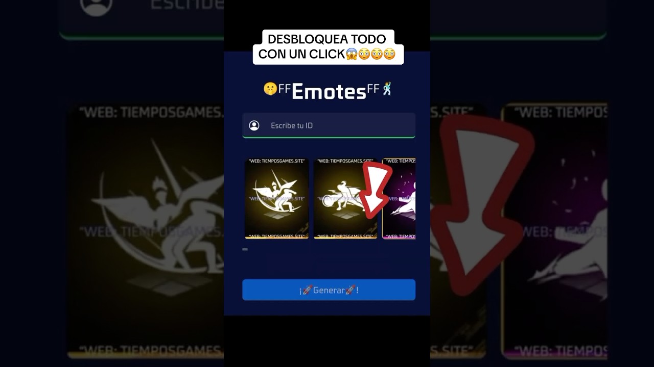 que opciones tengo para obtener emotes en free fire