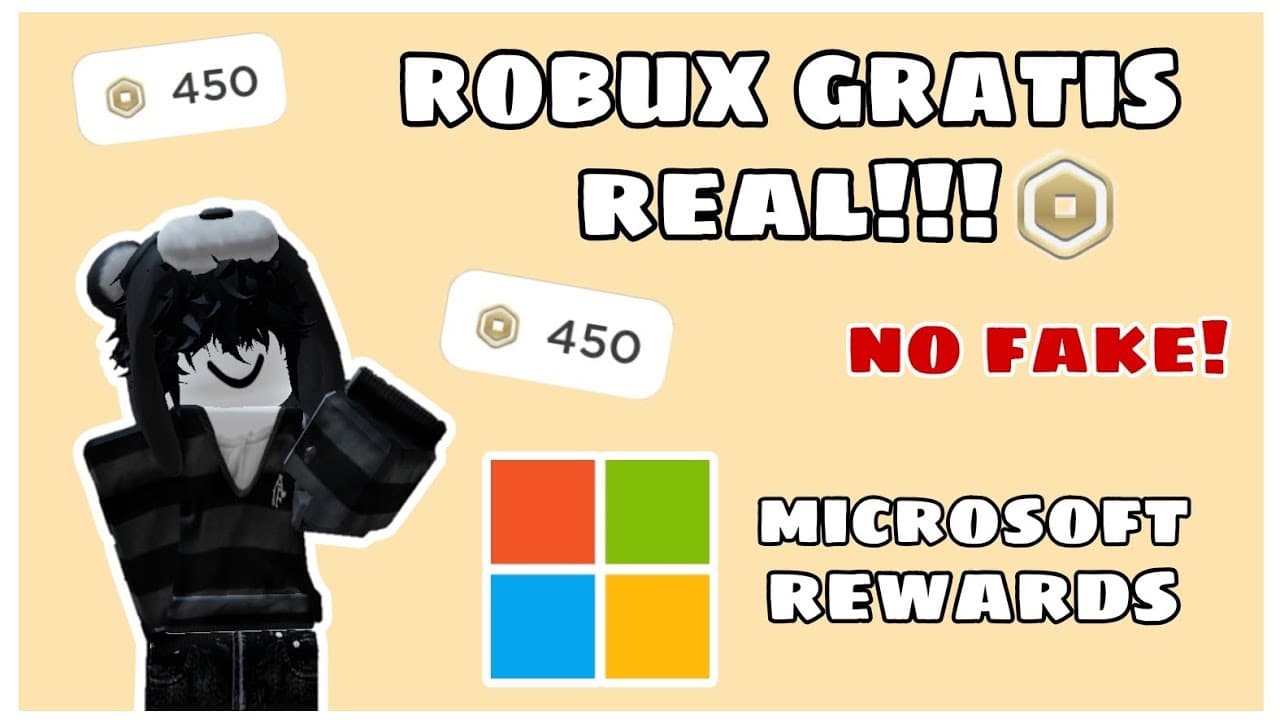 Cómo conseguir Robux gratis en Microsoft Rewards