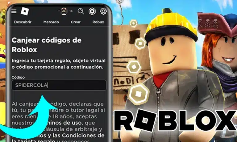 como canjear codigos de robux en roblox desde el movil