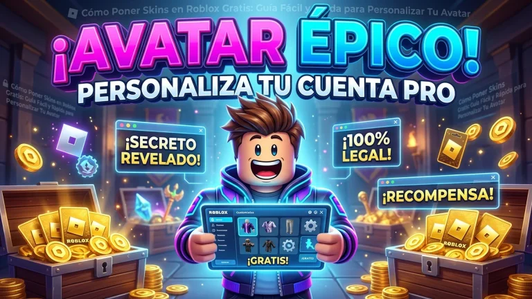 Cómo Poner Skins en Roblox Gratis: Guía Fácil y Rápida para Personalizar Tu Avatar