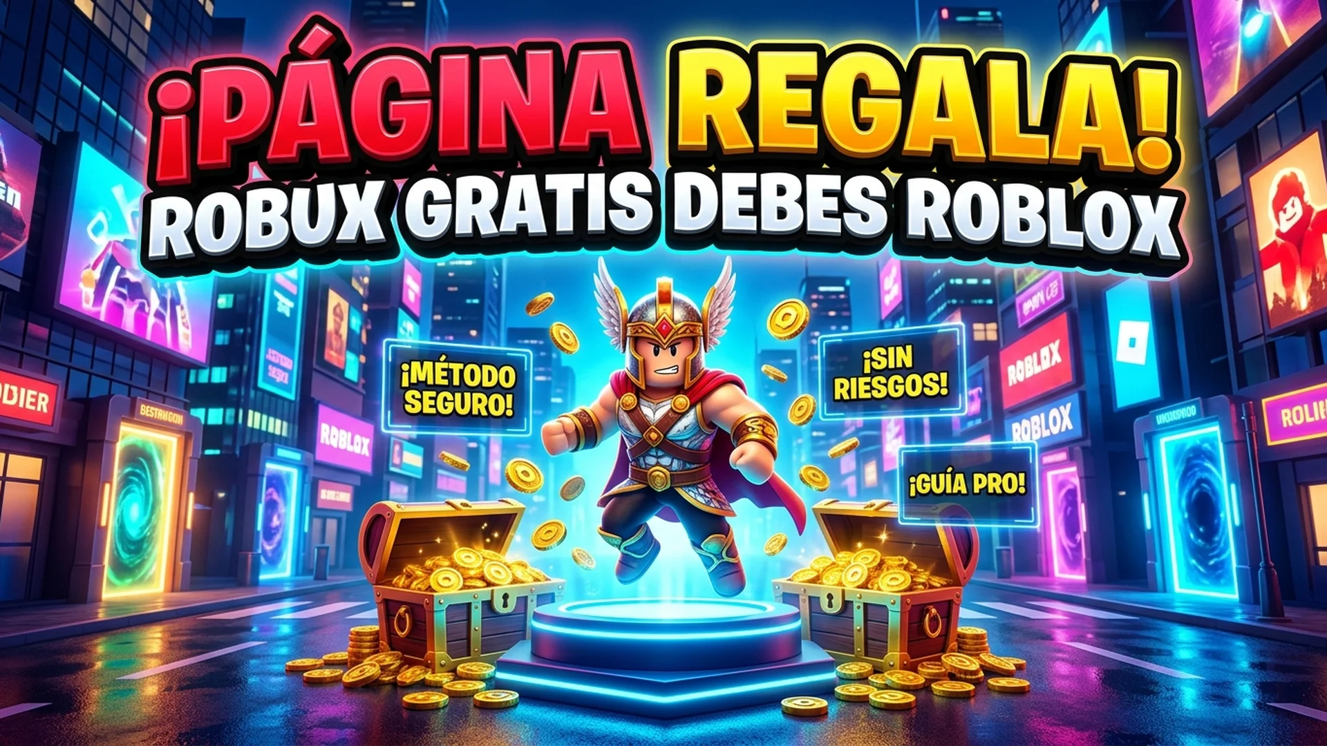 Descubre la Página que Te Regala Robux Gratis: Todo lo que Debes Saber